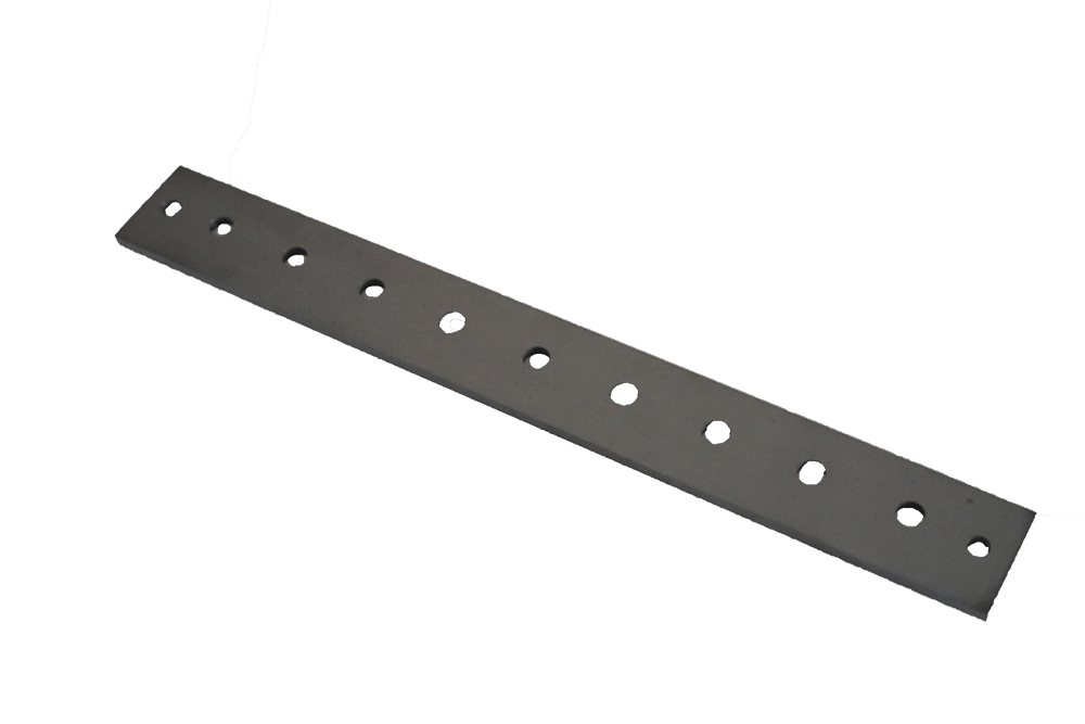 Hot pressed boron carbide perforated plate - type I