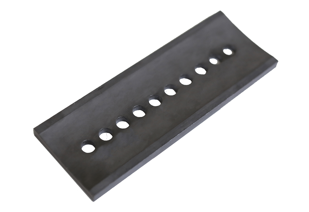 Hot pressed boron carbide perforated plate - R400
