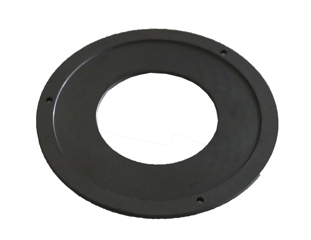 Hot pressed boron carbide ring - type IV